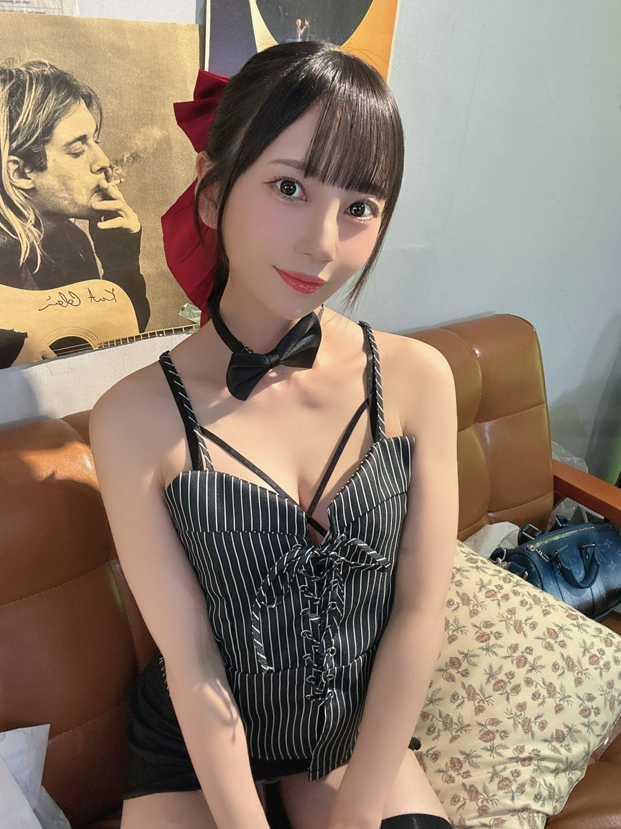 七沢みあが公式Xに投稿した「おはようございます😌❤️」の画像